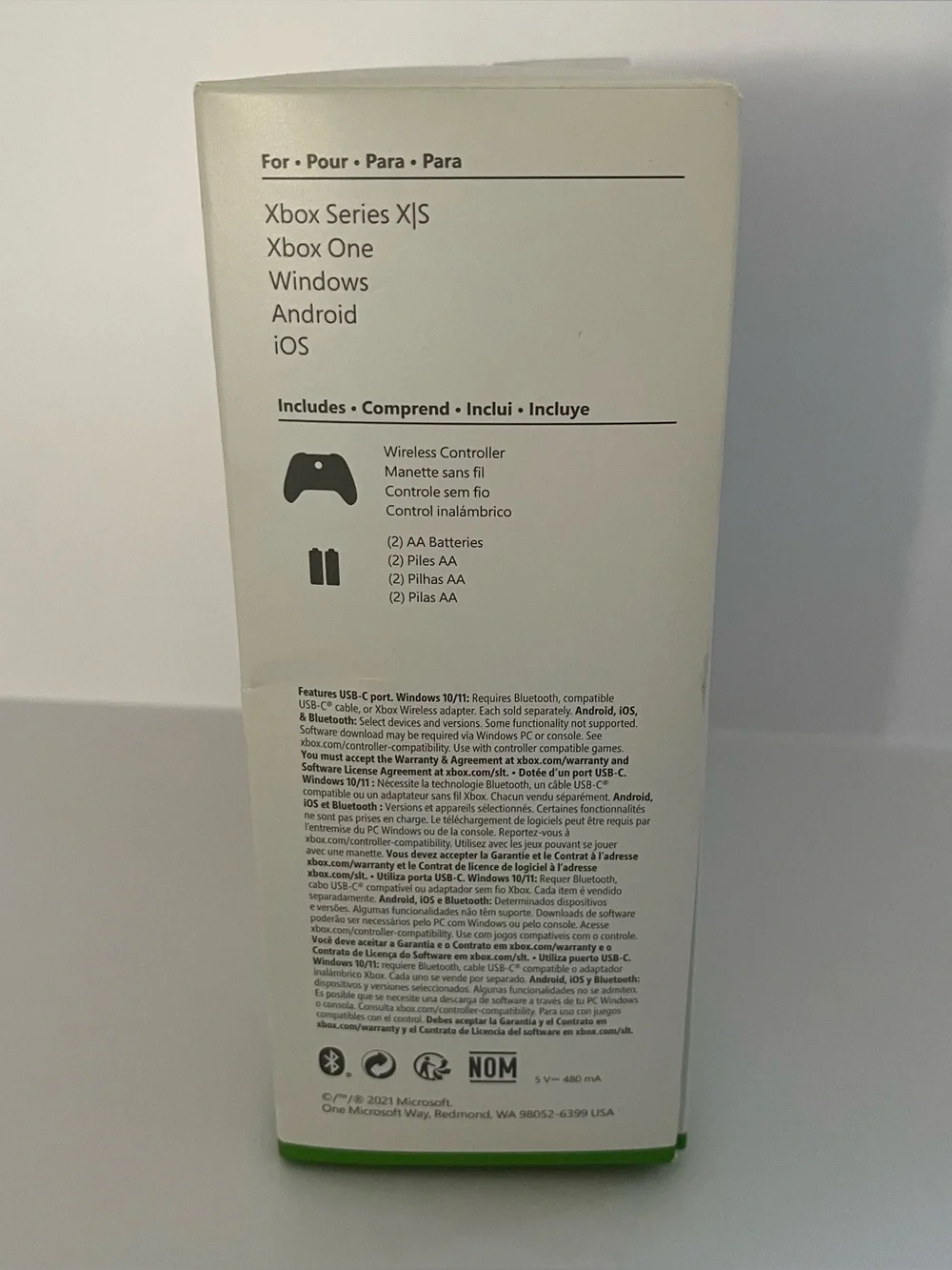 Microsoft Xbox Series X|S Wireless Controller Robot White 1914 Factory Sealed